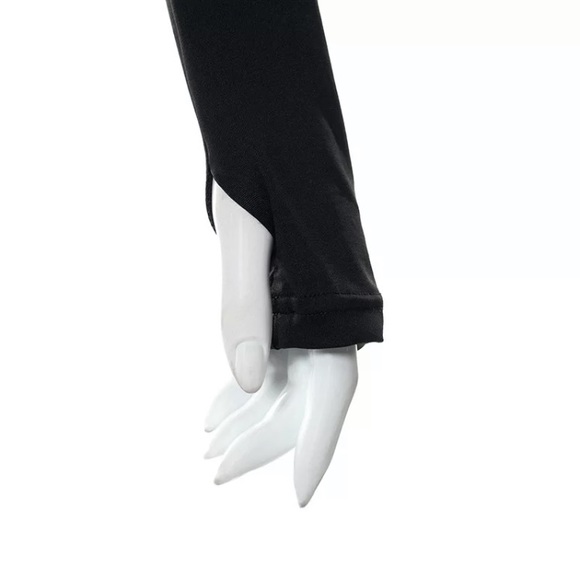 Black cut out long sleeve crop top - Picture 14 of 15